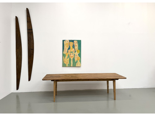 Table de ferme XXL aux pieds fuseaux, vue 3