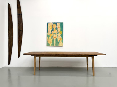 Table de ferme XXL aux pieds fuseaux, vue 4