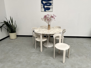 6 chaises Rey par Dietiker, circa 1971, vue 3