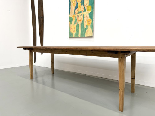 Table de ferme XXL aux pieds fuseaux, vue 6