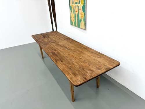Table de ferme XXL aux pieds fuseaux, vue 10