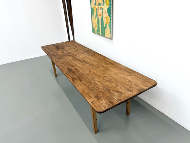 Table de ferme XXL aux pieds fuseaux, vue 10