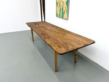 Table de ferme XXL aux pieds fuseaux, vue 11