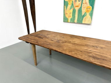 Table de ferme XXL aux pieds fuseaux, vue 13