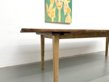 Table de ferme XXL aux pieds fuseaux, vue 14
