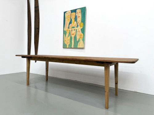 Table de ferme XXL aux pieds fuseaux, vue 17