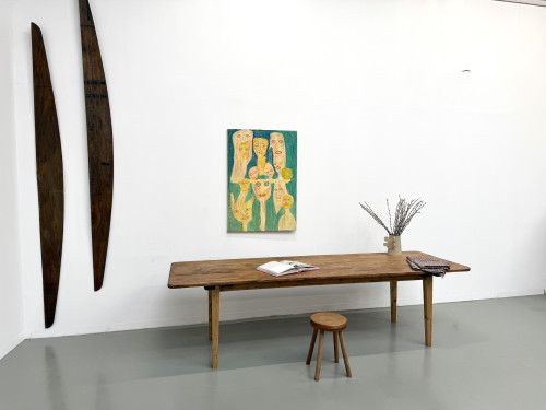 Table de ferme XXL aux pieds fuseaux, vue 22