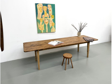 Table de ferme XXL aux pieds fuseaux, vue 23