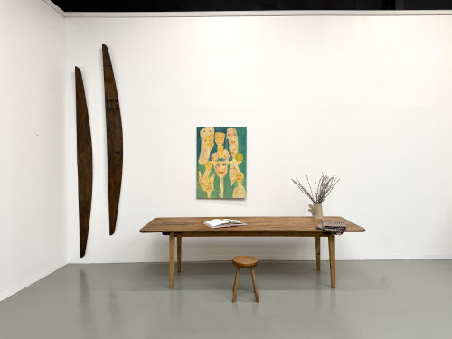 Table de ferme XXL aux pieds fuseaux, vue 27