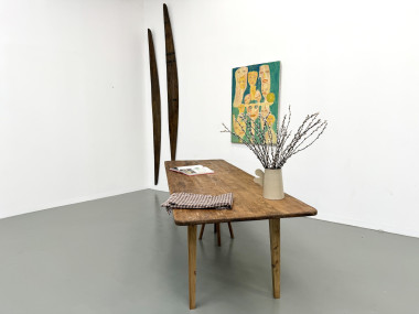 Table de ferme XXL aux pieds fuseaux, vue 28