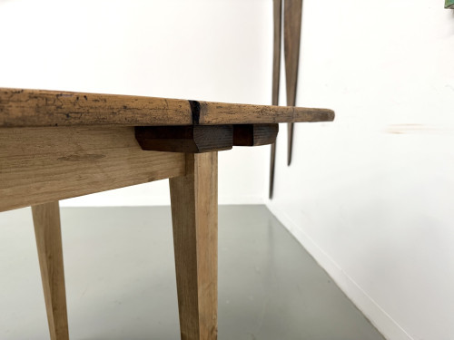 Table de ferme XXL aux pieds fuseaux, vue 32