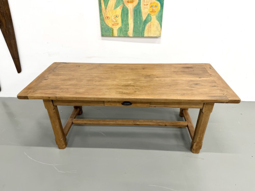 Table en chêne à rallonges, vue 5