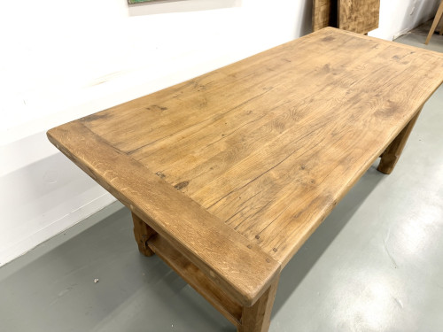 Table en chêne à rallonges, vue 9