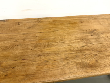 Table en chêne à rallonges, vue 10