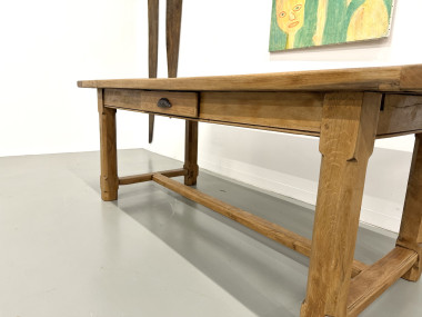 Table en chêne à rallonges, vue 16