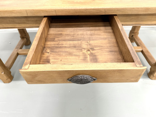 Table en chêne à rallonges, vue 18