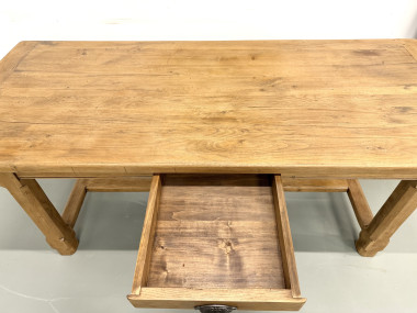 Table en chêne à rallonges, vue 19