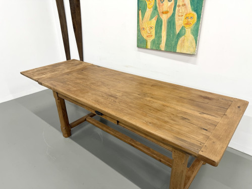 Table en chêne à rallonges, vue 32