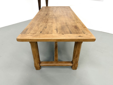 Table en chêne à rallonges, vue 34
