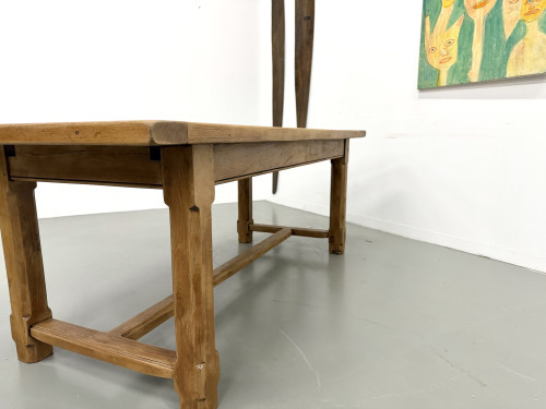 Table en chêne à rallonges, vue 35