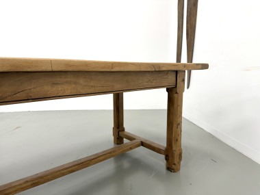 Table en chêne à rallonges, vue 36