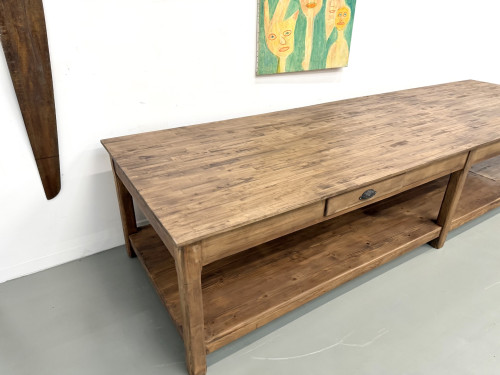 Table de drapier XXL des années 50, vue 6