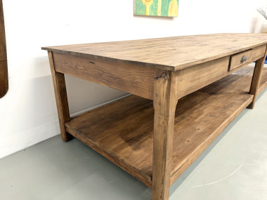 Table de drapier XXL des années 50, vue 7