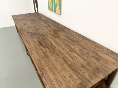 Table de drapier XXL des années 50, vue 22