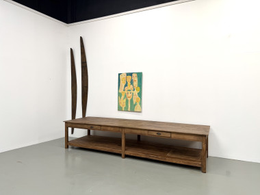 Table de drapier XXL des années 50, vue 25