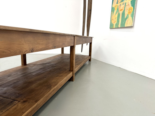Table de drapier XXL des années 50, vue 30