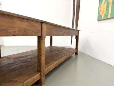 Table de drapier XXL des années 50, vue 31
