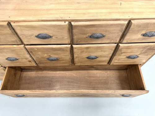 Grand Meuble de Métier en Pin, vue 16