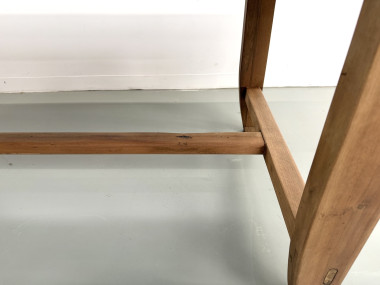 Table de Ferme en Noyer des Années 1930, vue 8