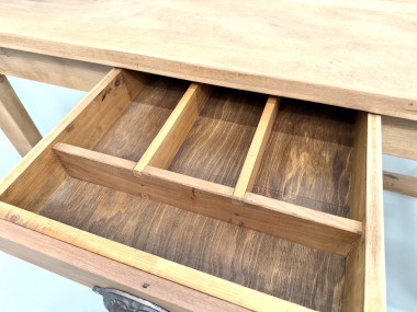 Table de Ferme en Noyer des Années 1930, vue 11