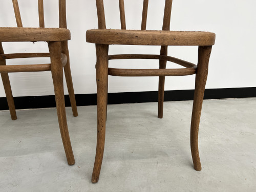 Duo de chaises bistrot Thonet, vue 3