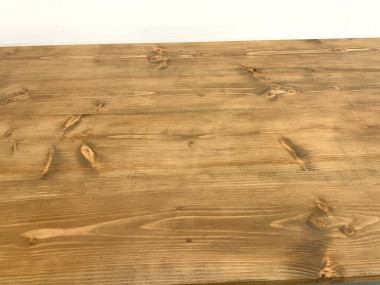 Monumentale Table de Ferme en Pin XXL (3m20) – Années 70, vue 20
