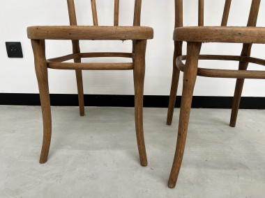 Duo de chaises bistrot Thonet, vue 4