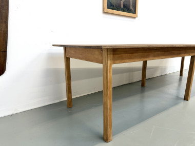 Table XXL à 6 pieds en pin et hévéa massif, vue 14