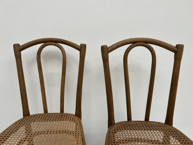 Duo de chaises bistrot Thonet, vue 6