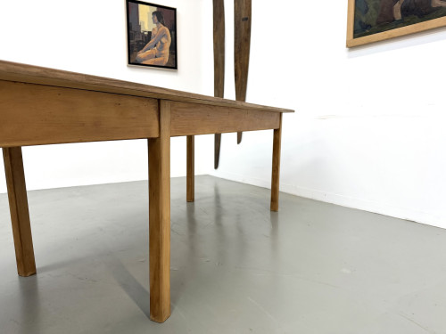 Table XXL à 6 pieds en pin et hévéa massif, vue 18