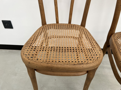 Duo de chaises bistrot Thonet, vue 8