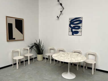 6 chaises Rey par Dietiker, circa 1971, vue 1