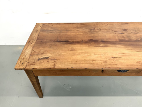 Table en noyer massif - Pieds Fuseaux, vue 6