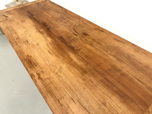 Table en noyer massif - Pieds Fuseaux, vue 11