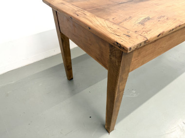 Table en noyer massif - Pieds Fuseaux, vue 16