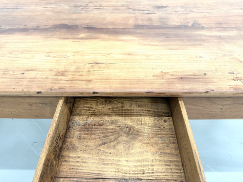 Table en noyer massif - Pieds Fuseaux, vue 19