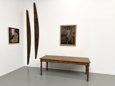 Table de Ferme en Chêne Massif, Circa 1900, vue 20