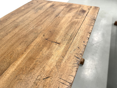 Duo de Tables de Communauté Vintage en Hêtre Massif, vue 14