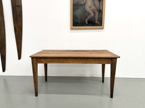 Table de ferme en pin restaurée, vue 16