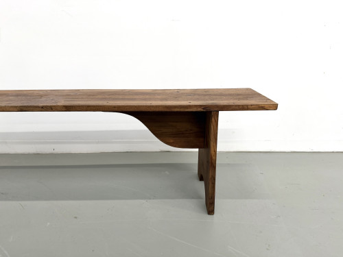 Grand Banc de Ferme en Pin Restauré, vue 14